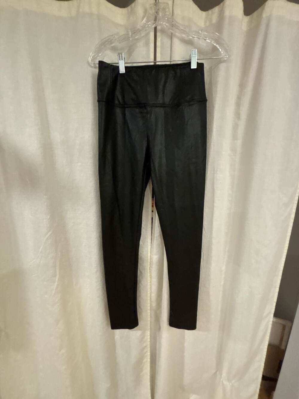 7 For All Mankind High Waist Faux Leather Leggings
